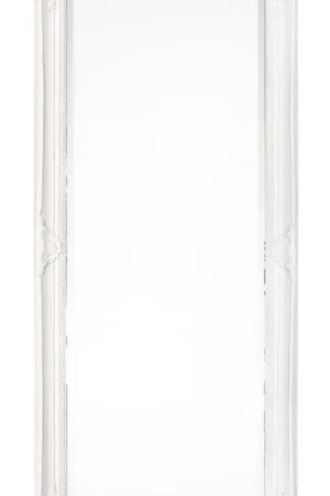 Specchio Legno Crema Stile Classico da Interno 80x180 - HALL Promozione