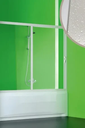 Vendita Finale Porta Doccia Sopravasca 170 CM in Acrilico mod. Plutone con apertura laterale