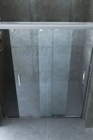 Acquista Ora Box porta doccia nicchia in Cristallo 8 mm Trasparente 3 ante scorrevoli - Misura: 120 x h195 cm