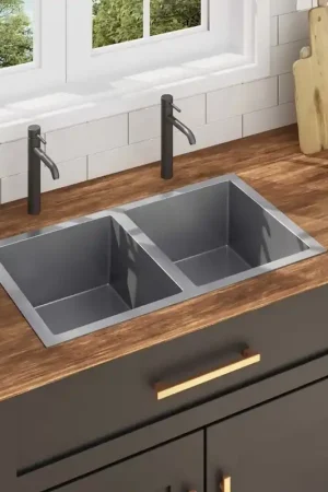 Acquista Ora Lavello da Cucina Lavorato a Mano in Acciaio Inox 145079