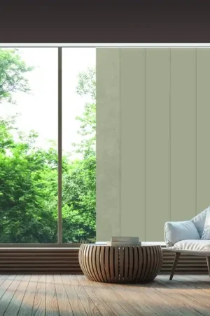 Compra Adesso VIEWTEX Kit di pannelli giapponese (binario e pannelli) Screen - Grado di apertura 10% - Linen Sabbia 238 cm - Made in Europe - 5 anni di garanzia
