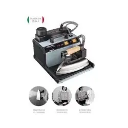 Ferro da Stiro a Vapore con Caldaia Polti 2H Professional Piastra Alluminio 1750 W 3 bar 1,3 L Promo Stagionale