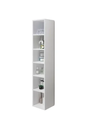 Ultimissimo Modello Pensile a giorno multiuso colore Bianco H180x30x30cm