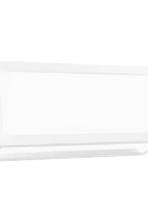 Applique led da parete a tre emissioni con griglia frontale colore bianco mod. Vigo 3 Offerta Del Giorno
