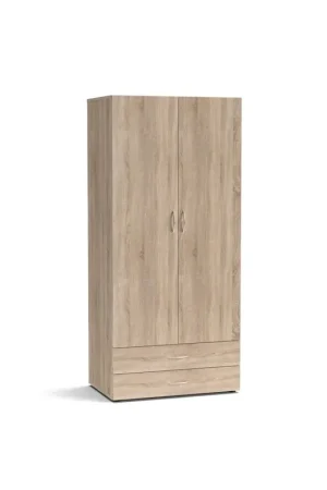 Armadio 2 ante rovere sonoma Seba2 80x51,6x177h Compra Adesso