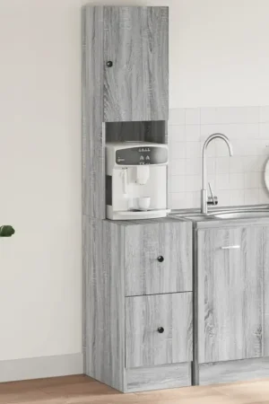 A Buon Prezzo Mobile da Cucina Grigio Sonoma 35x50x180cm in Legno Multistrato 840763