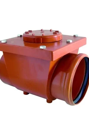 Valvola antiriflusso per fognatura in pvc : Diametro - 160 Solo Oggi