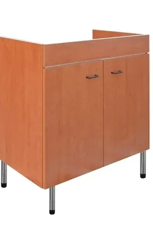 Acquista Ora Sottolavello a 2 ante pieghevole 80×50 – Bianco top inox