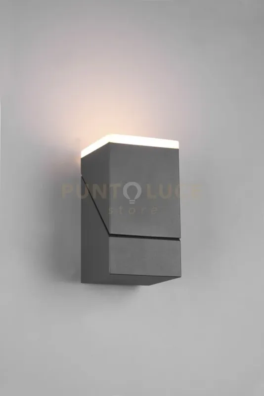A Buon Prezzo AVON APPLIQUE LED7W 800lm, 3000K DA ESTERNO ANTRACITE ORIENTABILE IP54 H. 16CM