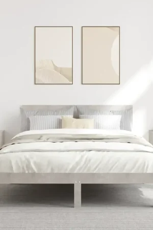A Buon Prezzo Comodini 2 pz Grigio Cemento 40x30x30 cm in Legno Multistrato 801062