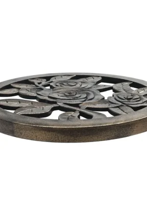 A Buon Prezzo Carrelli Portavasi 6 pz Bronzo 38 cm in Plastica 48229