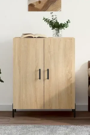 Credenza Rovere Sonoma 69,5x34x90 cm in Legno Multistrato 827735 Ultima Occasione