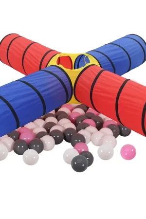 Tunnel da Gioco per Bambini con 250 Palline Multicolore 3107711 Soddisfatti O Rimborsati